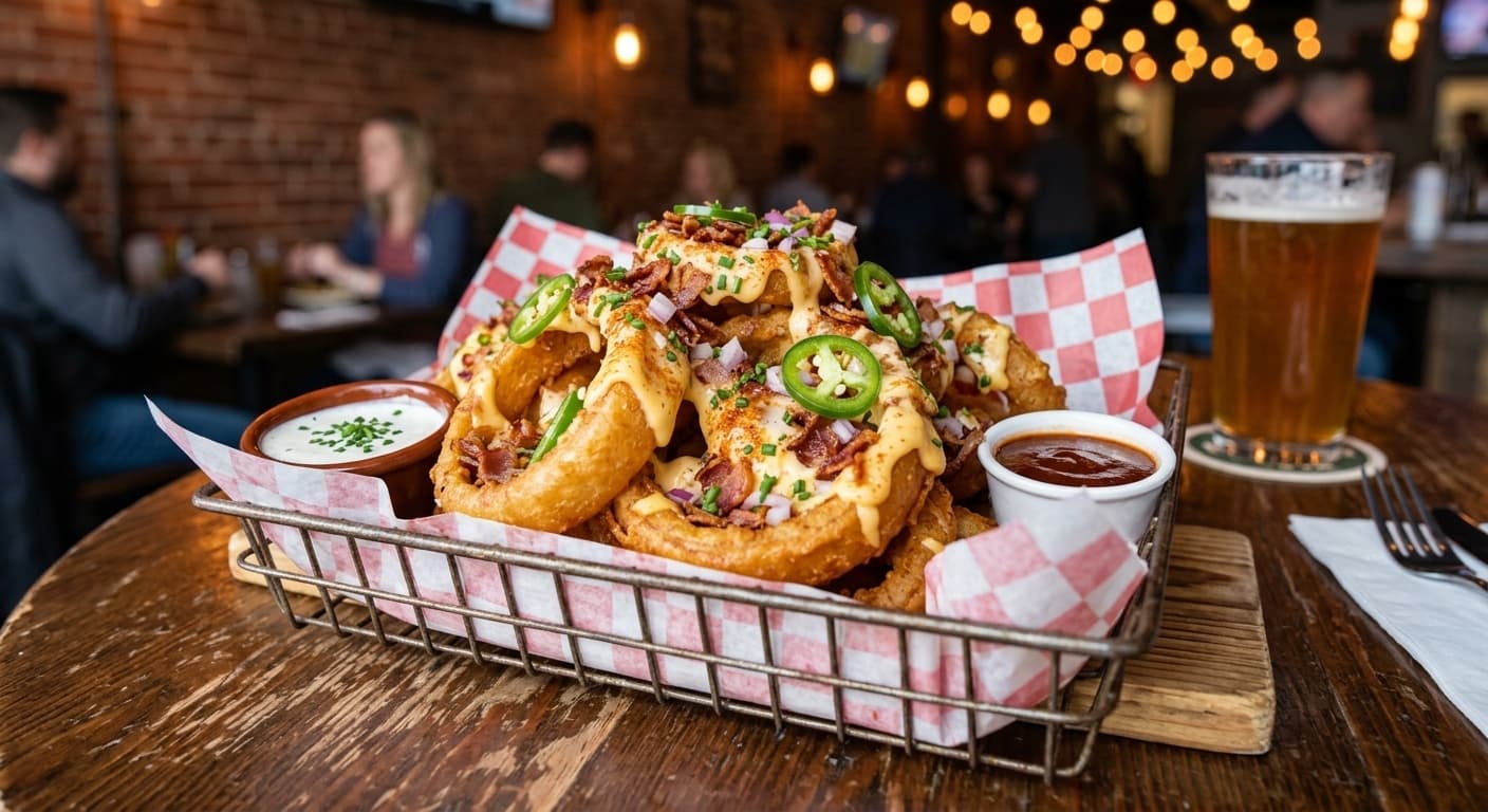 Loaded Onion Rings