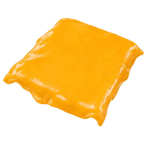 Melted cheese slice